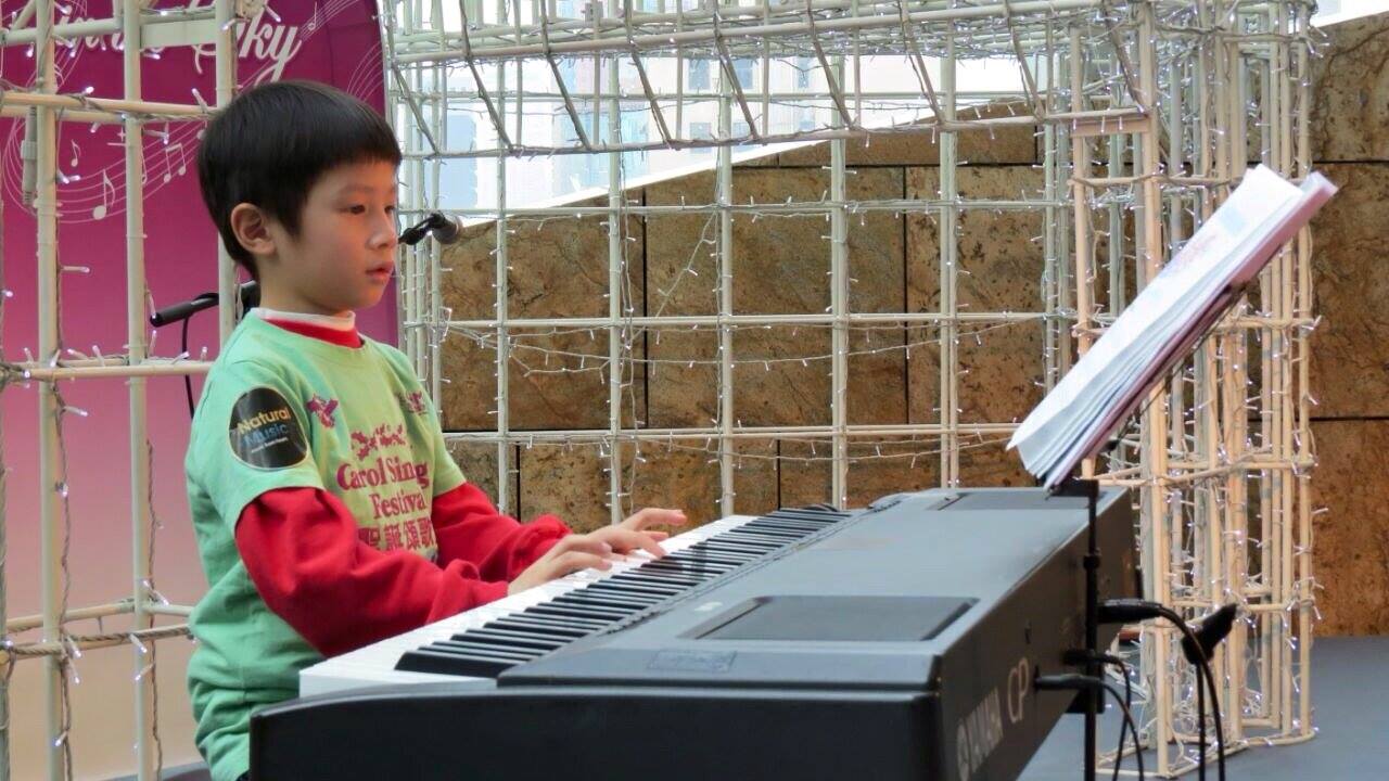 Children’s Piano Solo Performance Student Showcase Natural Music 天浩音樂朗豪坊音樂表演